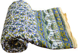 RajasthaniKart Floral Double Quilts & Comforters Multicolor
