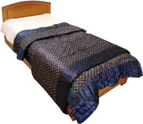Rajasthan Crafts Abstract Single Quilts & Comforters Black
