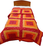 Rajasthan Crafts Abstract Single Quilts & Comforters Multicolor