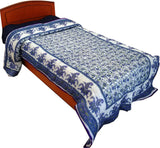 Rajasthan Crafts Abstract Single Quilts & Comforters Purple