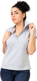 Top Notch Solid Women's Polo Neck T-Shirt