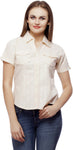 Abida Women's Checkered Casual Shirt