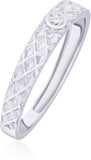 Diti Jewellery Stately Platinum Diamond Ring