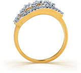 Karatcraft Vina Yellow Gold Diamond 18 K Ring