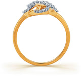 Karatcraft Lujo Yellow Gold Diamond 18 K Ring