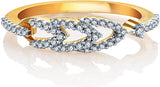Karatcraft Cadena Yellow Gold Diamond 18 K Ring