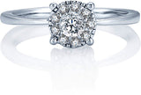 Karatcraft Mellow White Gold Diamond 18 K Ring