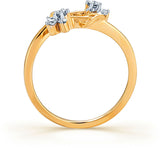 Karatcraft Mellizo Yellow Gold Diamond 18 K Ring