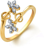 Karatcraft Mellizo Yellow Gold Diamond 18 K Ring