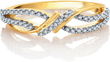 Karatcraft Ravishing Embrace Yellow Gold Diamond 18 K Ring