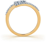 Karatcraft Perennial Love Yellow Gold Diamond 18 K Ring