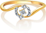 Karatcraft Sp Bloom Yellow Gold Diamond 18 K Ring