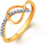 Karatcraft Simplicity Yellow Gold Diamond 18 K Ring