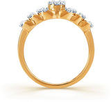 Karatcraft Platzi Yellow Gold Diamond 18 K Ring
