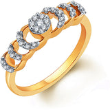 Karatcraft Platzi Yellow Gold Diamond 18 K Ring