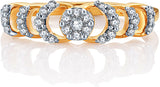 Karatcraft Platzi Yellow Gold Diamond 18 K Ring