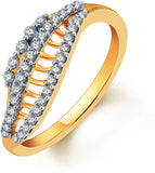 Karatcraft Scalaria Yellow Gold Diamond 18 K Ring