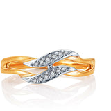 Karatcraft Pario Yellow Gold Diamond 18 K Ring