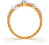 Karatcraft Gracilus Yellow Gold Diamond 18 K Ring