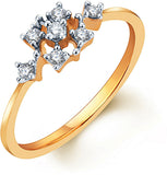 Karatcraft Vertex Yellow Gold Diamond 18 K Ring