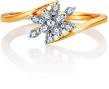Karatcraft Decoro Yellow Gold Diamond 18 K Ring