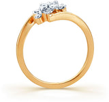 Karatcraft Decoro Yellow Gold Diamond 18 K Ring