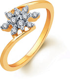 Karatcraft Decoro Yellow Gold Diamond 18 K Ring