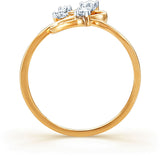 Karatcraft Artifex Yellow Gold Diamond 18 K Ring