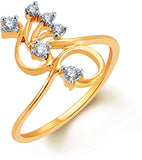 Karatcraft Artifex Yellow Gold Diamond 18 K Ring
