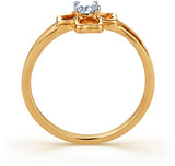 Karatcraft Marigold Yellow Gold Diamond 18 K Ring