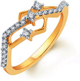 Karatcraft Zetra Yellow Gold Diamond 18 K Ring