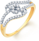 Karatcraft Dilectus Yellow Gold Diamond 18 K Ring