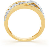 Karatcraft Escala Yellow Gold Diamond 18 K Ring