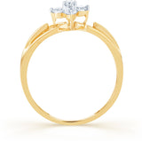 Karatcraft Primavera Yellow Gold Diamond 18 K Ring
