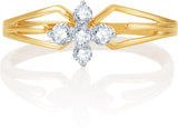 Karatcraft Primavera Yellow Gold Diamond 18 K Ring