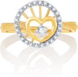 Karatcraft Intima Yellow Gold Diamond 18 K Ring