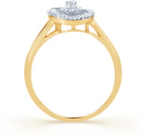Karatcraft Linnea Yellow Gold Diamond 18 K Ring