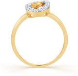 Karatcraft Gemma Yellow Gold Diamond 18 K Ring