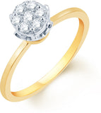 Karatcraft Esperanza Yellow Gold Diamond 18 K Ring