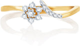 Karatcraft Crisanta Yellow Gold Diamond 18 K Ring