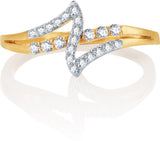 Karatcraft Insieme Yellow Gold Diamond 18 K Ring