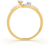 Karatcraft Fragilis Yellow Gold Diamond 18 K Ring