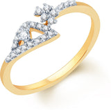 Karatcraft Fragilis Yellow Gold Diamond 18 K Ring