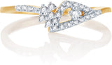 Karatcraft Fragilis Yellow Gold Diamond 18 K Ring