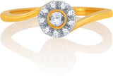 Karatcraft Solitana Gold Diamond 18 K Ring