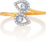 Karatcraft Twinoh Gold Diamond 18 K Ring