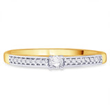 Karatcraft Ailey Band Gold Diamond 18 K Ring
