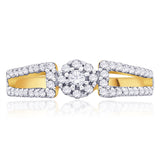 Karatcraft Citra Engagement Gold Diamond 18 K Ring