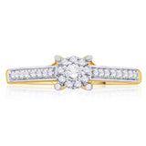 Karatcraft Clariz Gold Diamond 18 K Ring