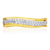Karatcraft Wania Gold Diamond 18 K Ring